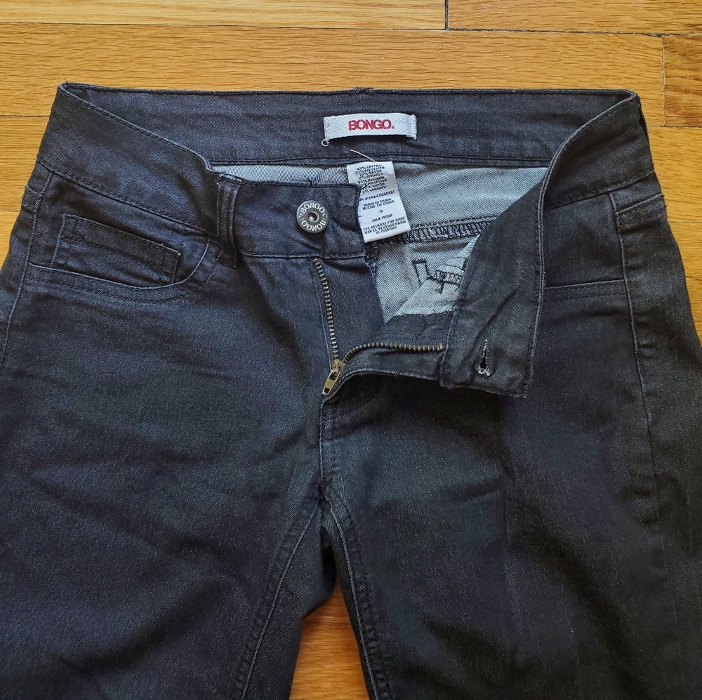 Women's BONGO Black Jeans - Picture 4 of 6